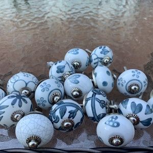 Hand-painted Ceramic Anthropologie Knobs